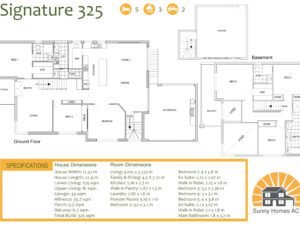 Signature 325 with Basement
