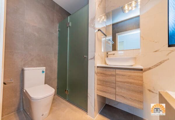 single floor house